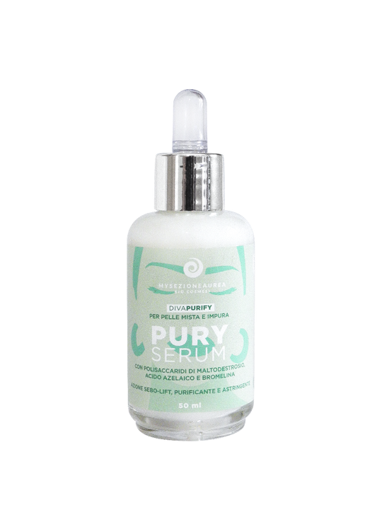 Pury Serum per pelle impura, mista, acneica e punti neri DIVA PURIFY