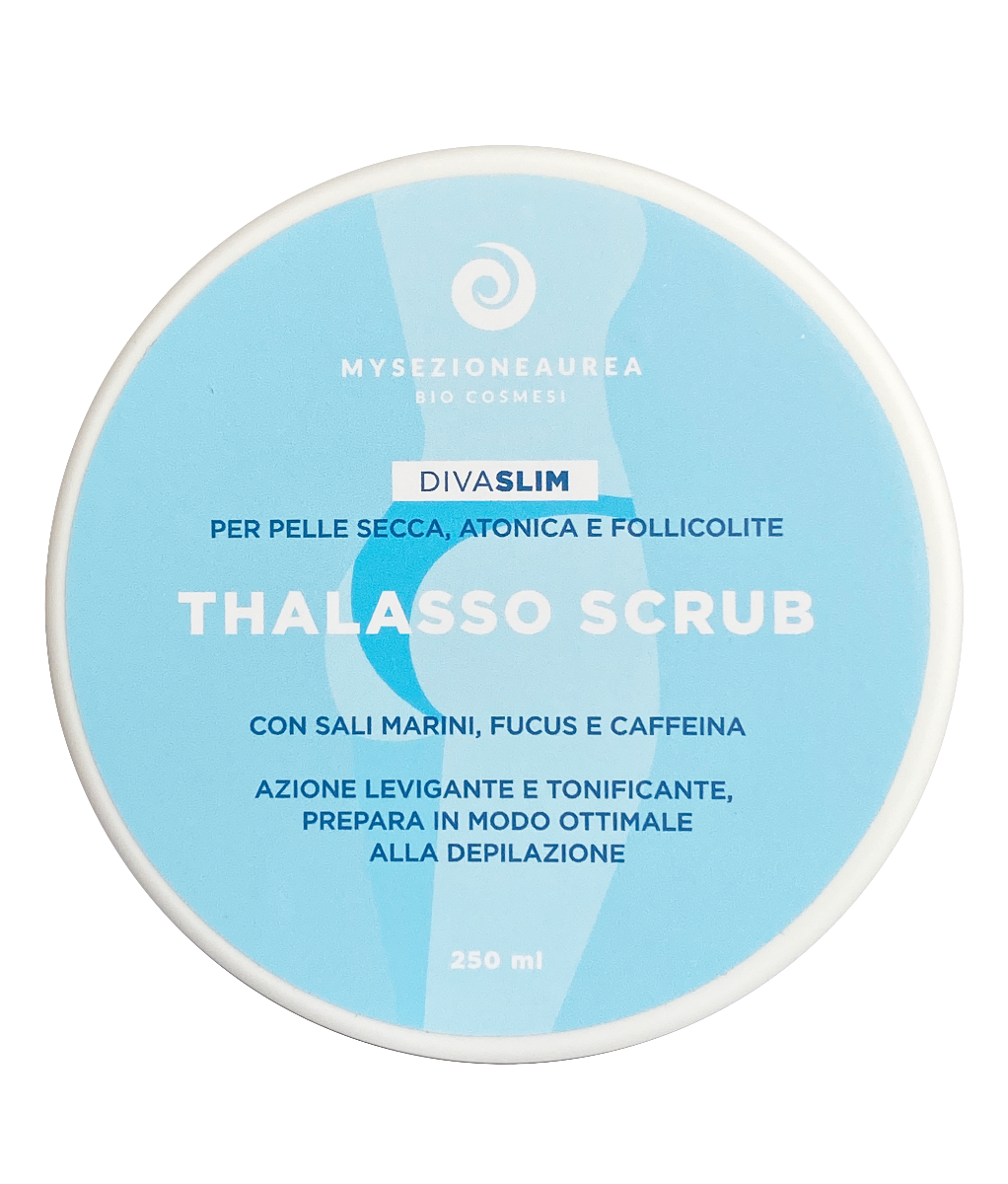 Thalasso Scrub per pelle secca, atonica e follicolite DIVA SLIM