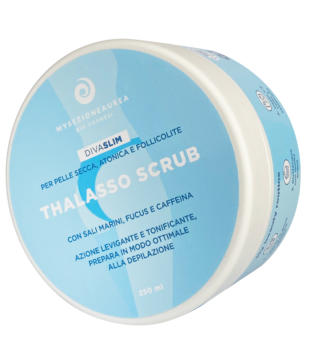 Thalasso Scrub per pelle secca, atonica e follicolite DIVA SLIM