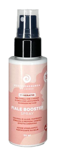 Fiale booster spray per capelli che cadono, crescono lentamente e inversion method