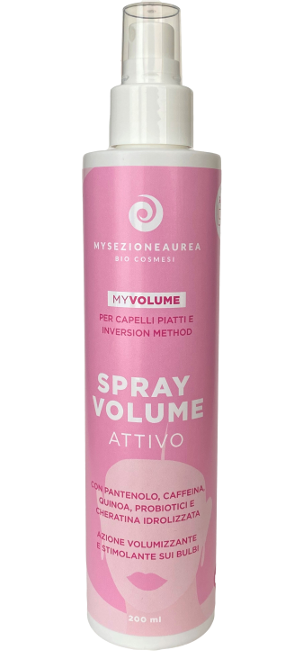 Spray Volume attivo per capelli piatti e inversion method MY VOLUME