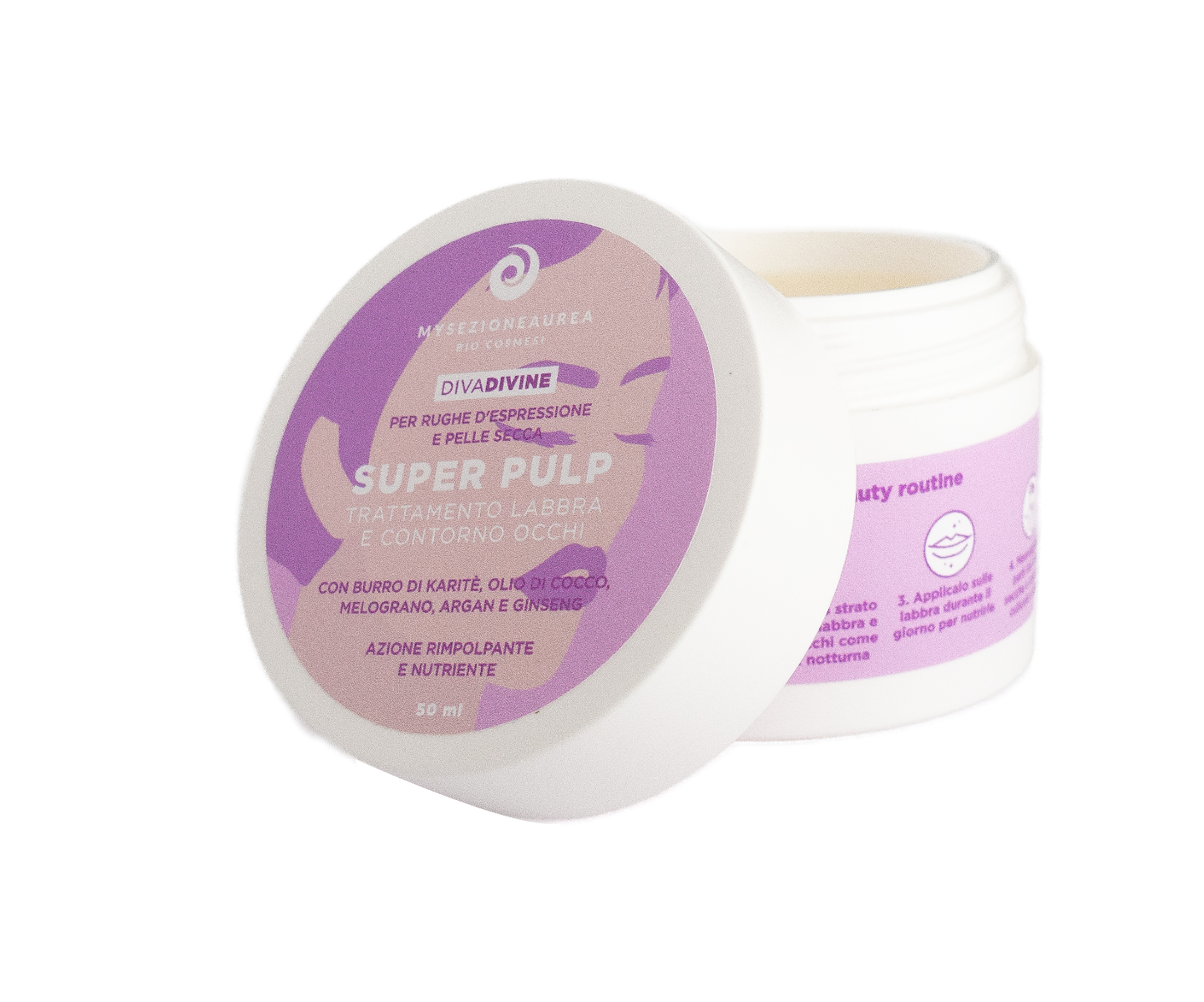 SUPER PULP trattamento rimpolpante labbra e contorno occhi DIVA DIVINE