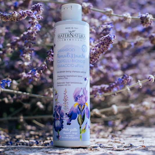 Shampoo Tonalizzante Capelli Biondo Ghiaccio all'Iris