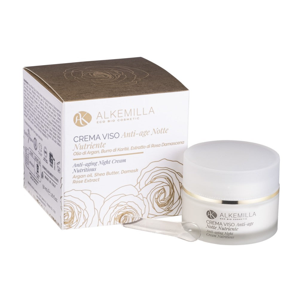 Crema Viso Anti-Age Notte - Alkemilla