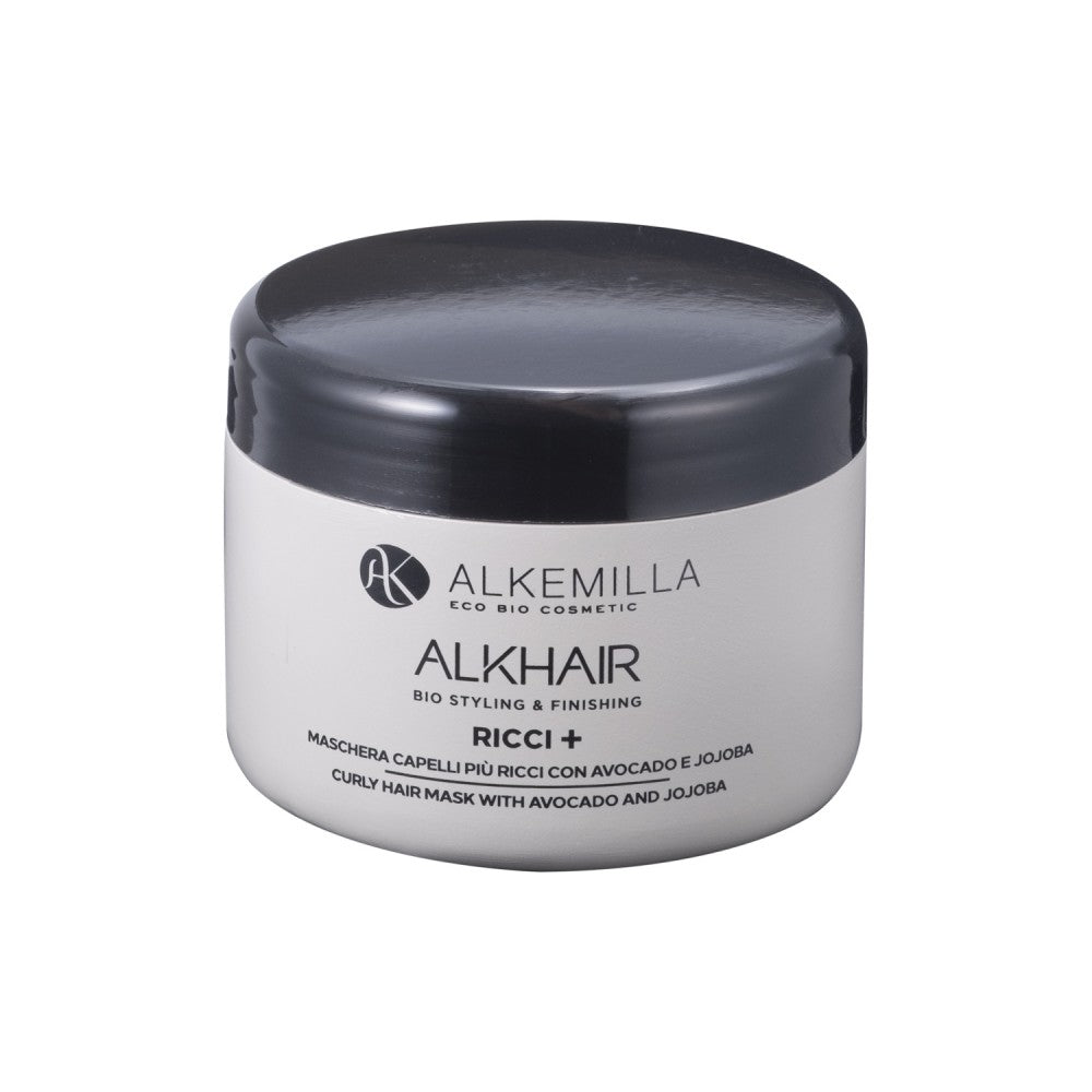 Maschera Capelli Ricci + con Avocado e Jojoba - Alkemilla