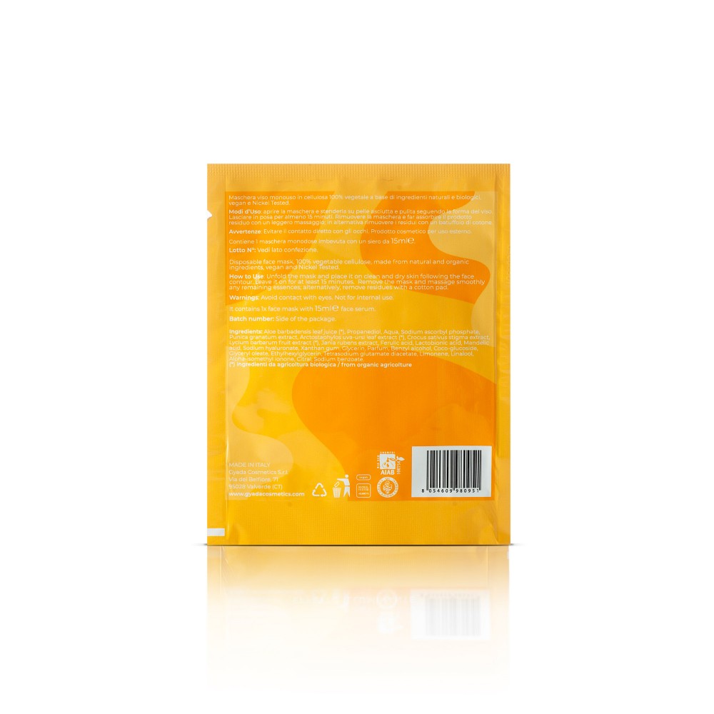 Radiance Booster Sheet Mask - Maschera Viso In Tessuto Illuminante