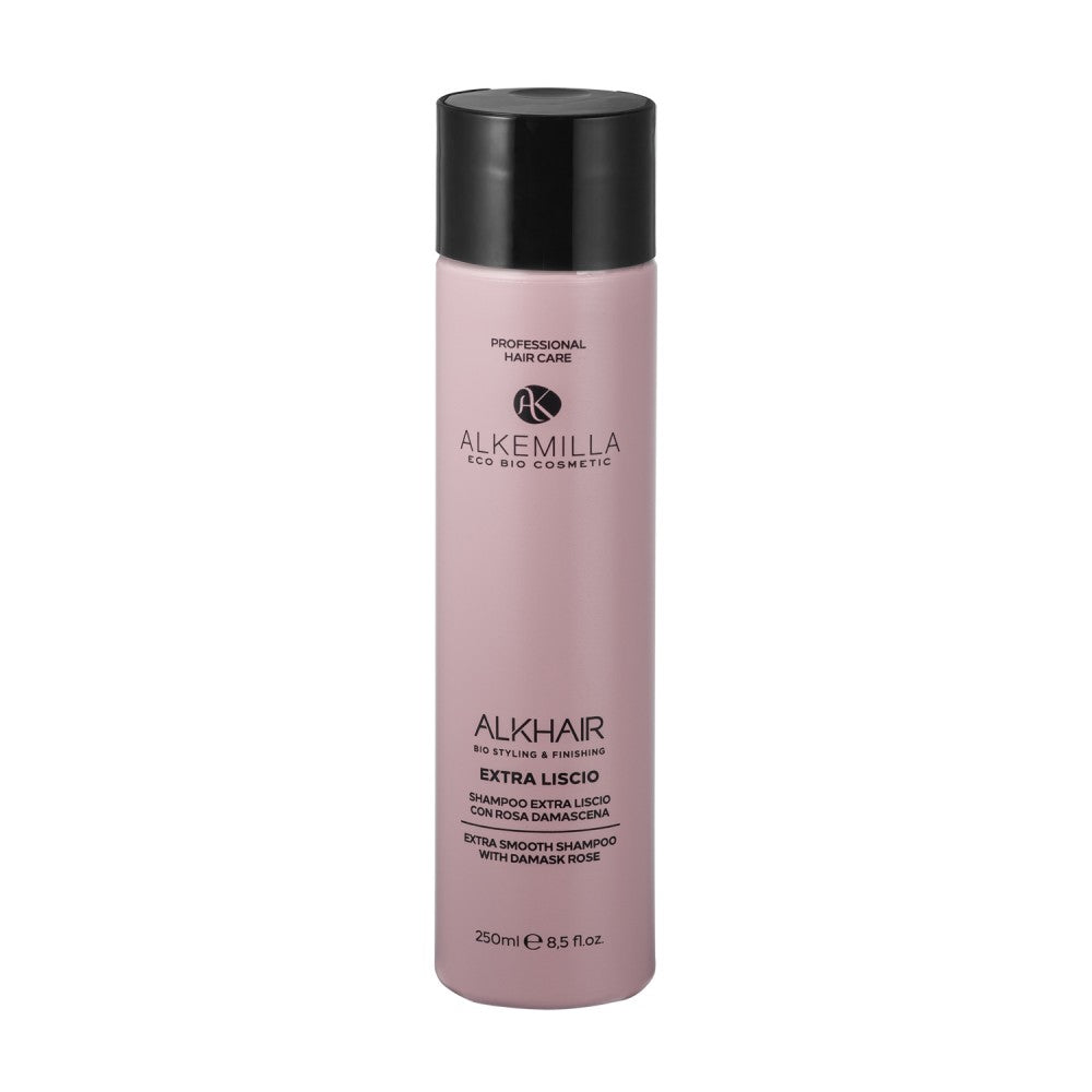 Shampoo Extra Liscio con Rosa Damascena - Alkemilla